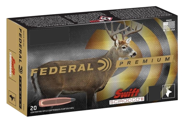 Picture of Federal Prem  243 Win 90Gr Swift Scirocco   20Rd