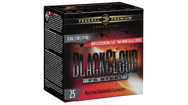 Picture of Federal Black Cloud Waterfowl Shotshell 12 GA 3", 1 1/4Oz 1 1, 25 Rnd Per Box PWBX142 1 604544626759