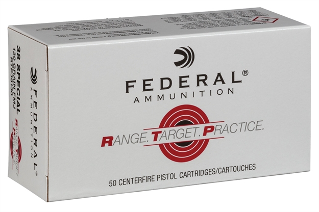 Picture of  Federal Rtp38130 Range & Target  38Special 130Gr Full Metal Jacket 50 Per Box/20 Case