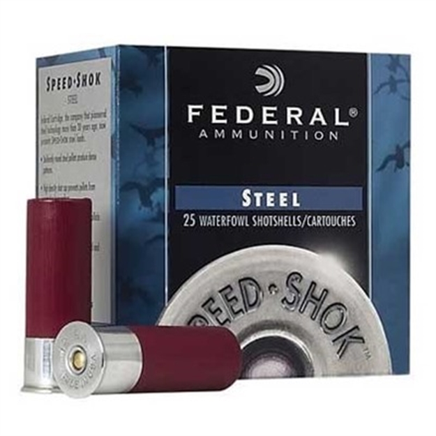 Picture of Federal Speed Shok Heavy HV Steel 12Ga 2.75" 1-1/8Oz #Bb 25/