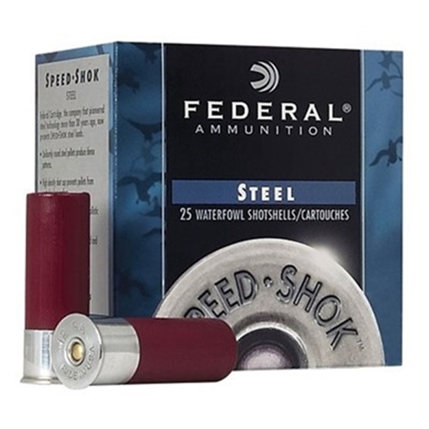 Picture of Federal Speed Shok Heavy HV Steel 12Ga 3" 1-1/4Oz #3 25/Bx