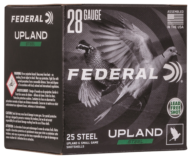 Picture of Federal Ush286 Upland Field & Range 28Gauge 2.75" 5/8Oz 6Shot 25 Per Box/10 Case USH28 6