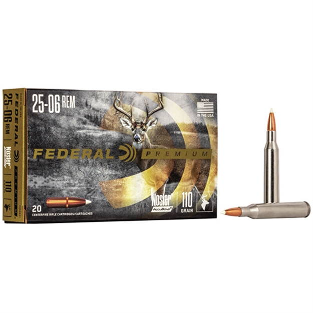 Picture of Federal Vital-Shok 25-06 110Gr Nos Accubond 20/10