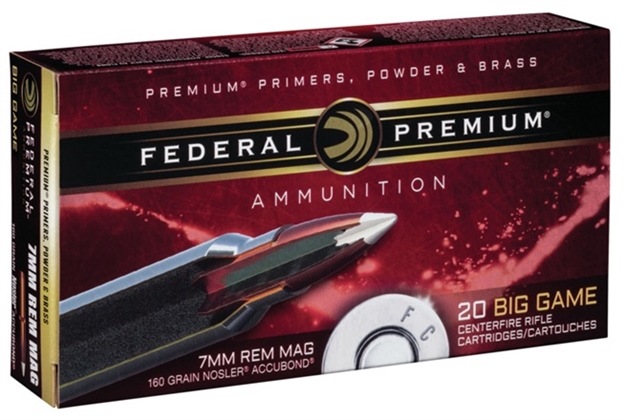 Picture of Federal Vital-Shok 7Mmrem 160Gr Nos Accubond 20/10