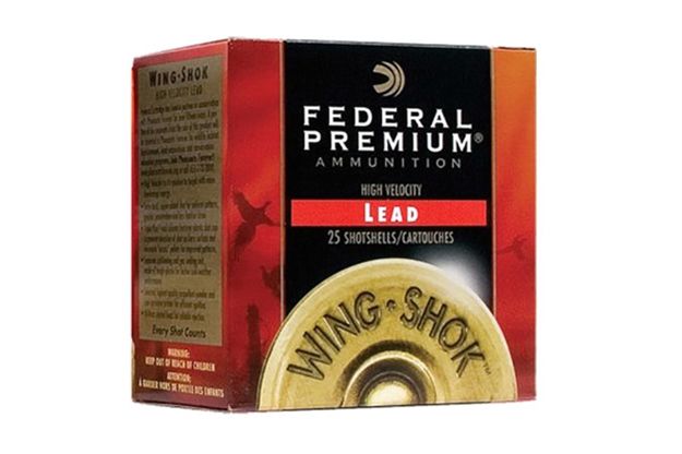 Picture of Federal Wing Shok Mag 12Ga 3'' 1-7/8Oz #4 25/Bx