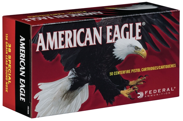 Picture of Federal Wmae38b Champion Training 38 Special 158 GR Round Nose (Rn) 50 Bx/ 8 CS