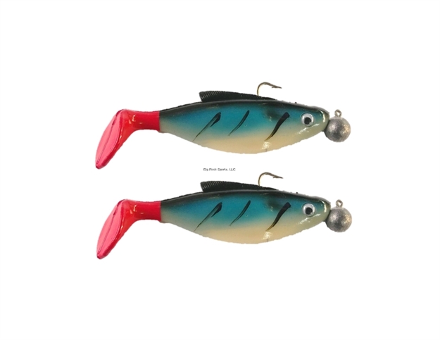 Picture of Felmlee Blue Shad Red Tail 3" Pack OF 2