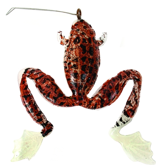 Picture of Felmlee Floating Frog, 2 1/2", Brown