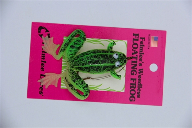 Picture of Felmlee Floating Frog, 3 1/2", Green