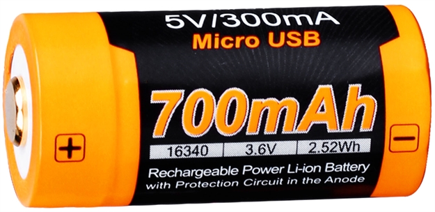 Picture of Fenix Wholesale Arb-L16-700Up Usb Rechargeable  3.6V 700 Mah