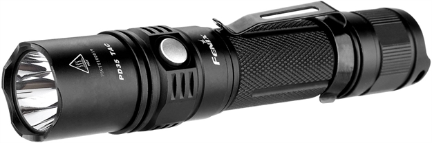 Picture of Fenix Wholesale Fx-Pd35tac Pd35tac  1000/500/200/60/8 Lumens Cree Led Aluminum Black Hardcoat Anodized