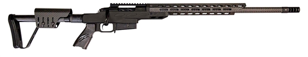 Picture of Fierce Firearms Fre6mmcm20bl Reaper  6Mm Creedmoor 20" 4+1 Black Cerakote Rec Black Side Folding With Adjustable Comb Stock Right Hand