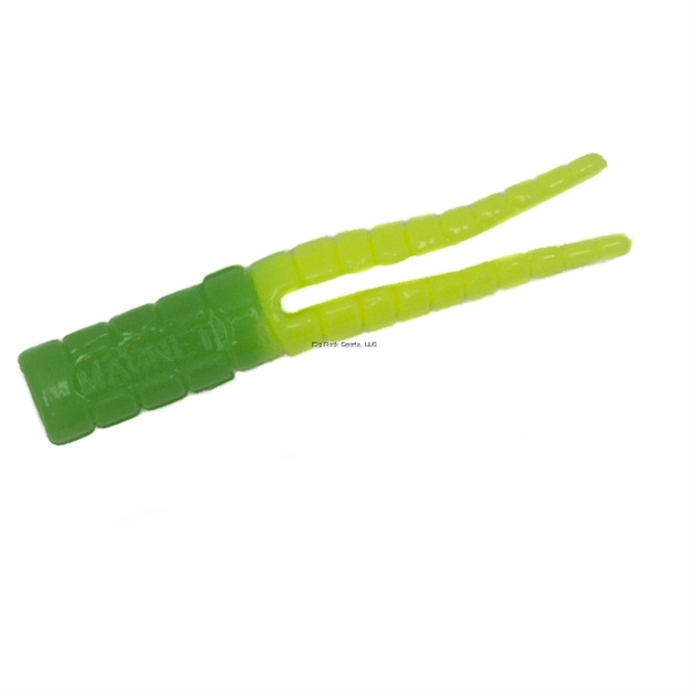 Picture of Fin Commander Crappie Magnet Split Tails, 16Pc Pack, Wizard's Glow