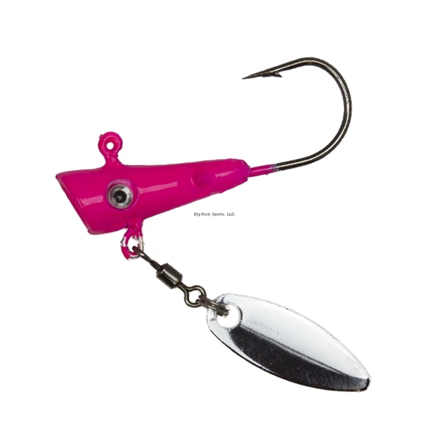 Picture of Fin Commander Fin Spin Jig Head, 2Pc Pack, 1/8 Oz., Pink