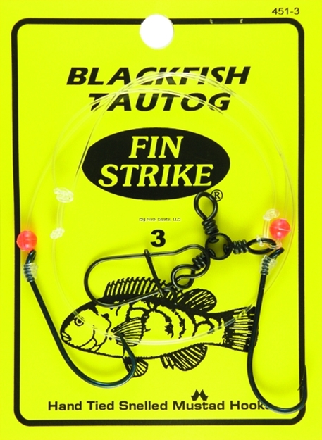 Picture of Fin Strike Blackfish (Tautog) Rigs W/Red Beads #3 2Pk Virginia
