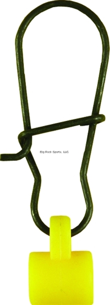 Picture of Fin Strike Braided Line Fish Finders Sinker Slide Yel W/Blk Duolock Snap 100Pk