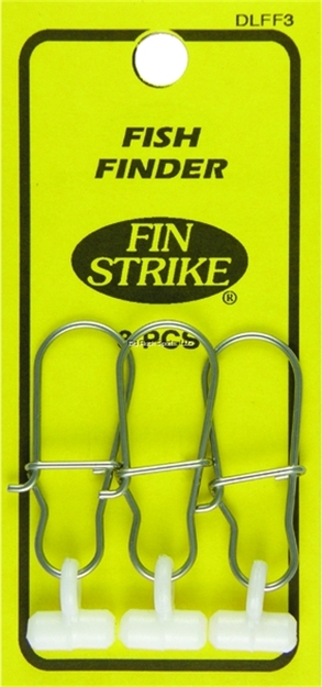 Picture of Fin Strike Fish Finders Sinker Slide W/Duolock Snap Wht 3Pk