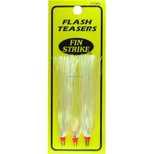 Picture of Fin Strike Mylar Flash Teaser, 3", Pearl, 3/Pack