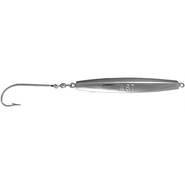 Picture of Fin Strike Smooth Chrome Diamond Jig, Single Hook, 6 OZ