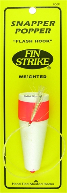 Picture of Fin Strike Snapper Rigs Popper W/Flash Hook Wgtd
