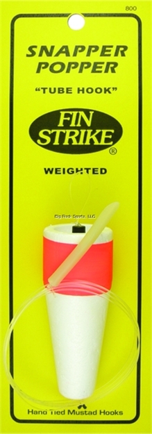Picture of Fin Strike Snapper Rigs Popper W/Tube Hook Wgtd