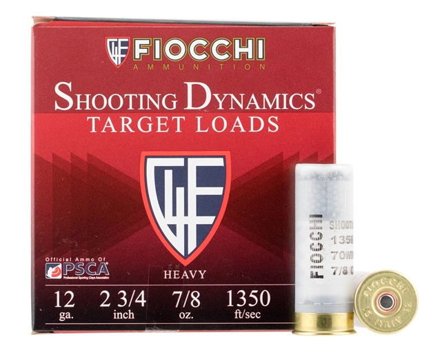Picture of Fiocchi 12Sd78h9 Target Shooting Dynamics 12 Gauge 2.75" 7/8 OZ 9 Shot 25 Bx/ 10 CS Heavy Dynamic
