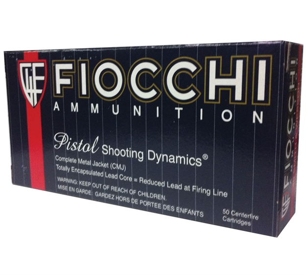 Picture of Fiocchi Ammo 40 S & W 180Gr Cmj