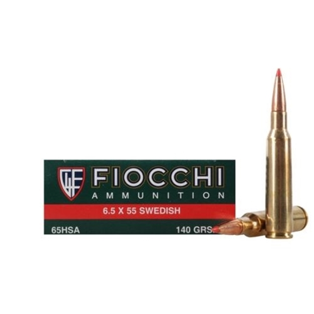 Picture of Fiocchi 6.5X55mm 140Gr Sst