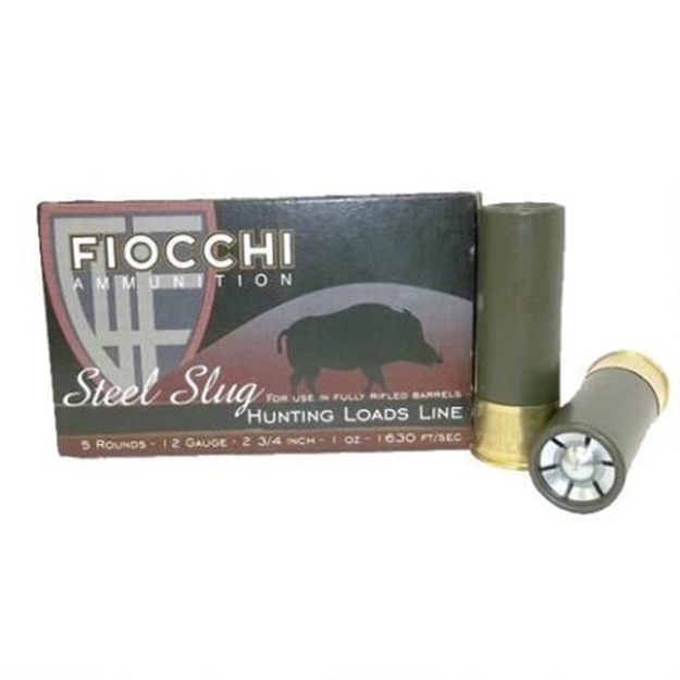 Picture of Fiocchi 12 GA 2 3/4 1Oz Xtp  Slug  Box OF 5
