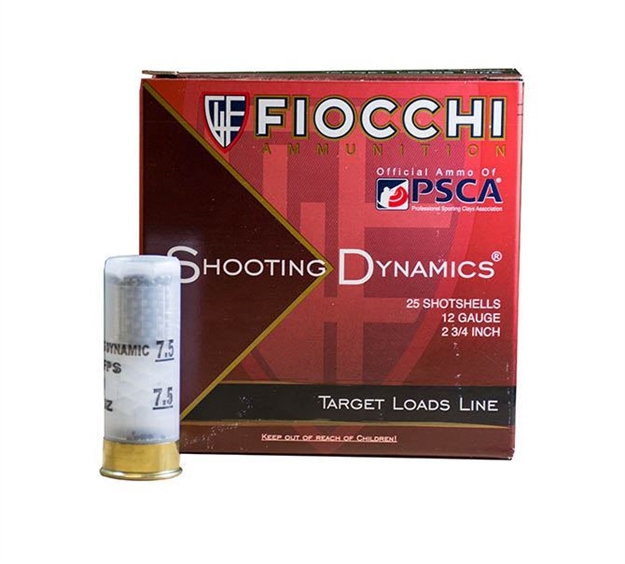 Picture of Fiocchi 12 Gauge Ammo 2 3/4 1 1/8Oz #7.5 1200 Fps 10 Boxes OF 25 Rounds