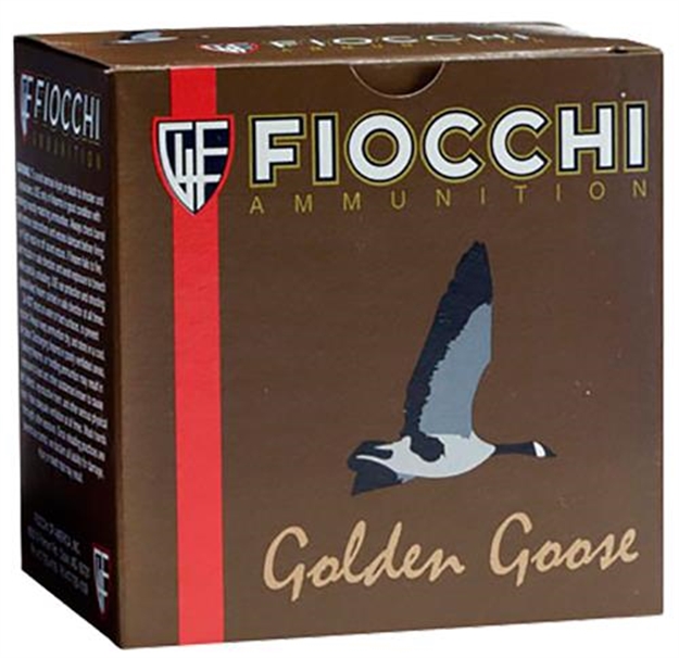Picture of  Fiocchi 1235Gg2 Golden Goose  12Gauge 3.50" 1 5/8Oz 2Shot 25 Per Box/10 Case 762344705743