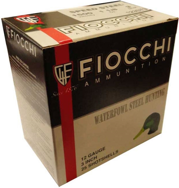 Picture of Fiocchi 123St15b Flyway  12Gauge 3" 1 1/5Oz Bbshot 25 Per Box/10 Case 123ST15BB 762344711058
