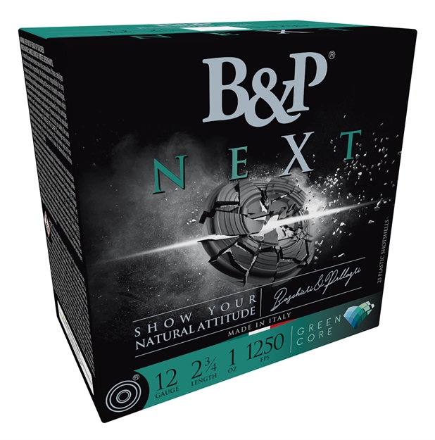 Picture of  B&P 12B1nx75 Next  12Gauge 2.75" 1Oz 7.5Shot 25 Per Box/10 Case 878122008170
