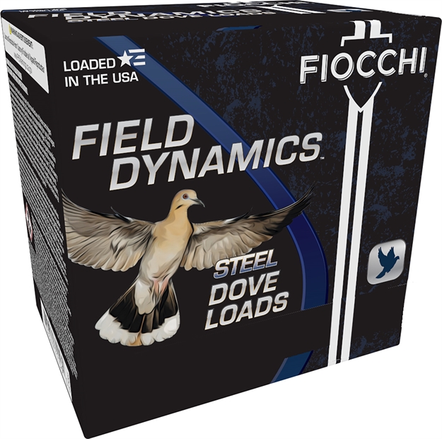 Picture of  Fiocchi 12Dls187 Field Dynamics Dove & Quail 12Gauge 2.75" 1 1/8Oz 7Shot 25 Per Box/10 Case 762344711591