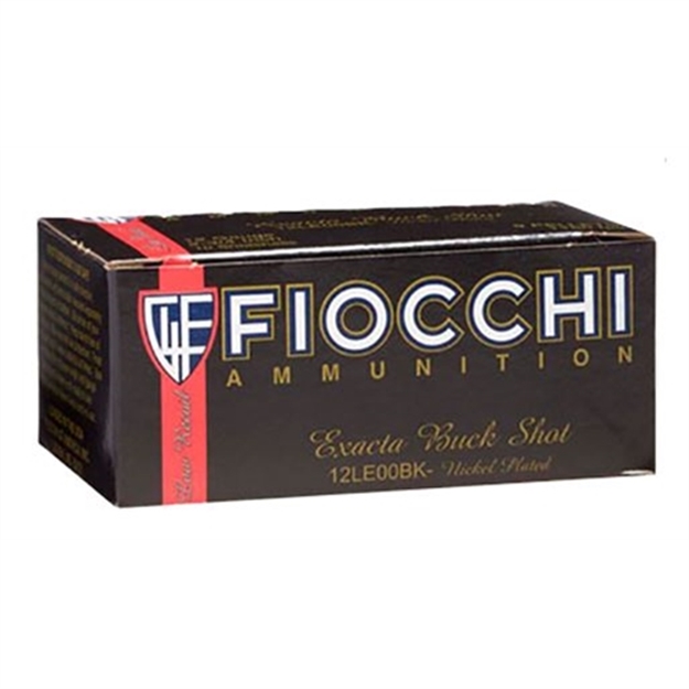 Picture of Fiocchi HV NP Buck 12Ga 2.75" RR    9Pel 00 10Rd 12LE00BK 762344702698