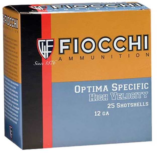 Picture of Fiocchi 123Hv4 Field Dynamics High Velocity 12Gauge 3" 1 3/4Oz 4Shot 25 Per Box/10 Case 762344705477 -