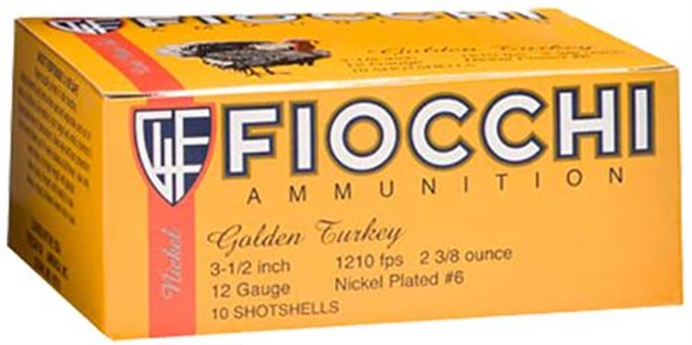 Picture of Fiocchi 12G 3.5" 2-3/8 #4 Gldtky