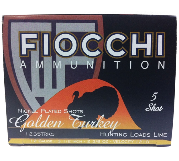 Picture of Fiocchi 12G 3.5" 2-3/8 #5 Gldtky