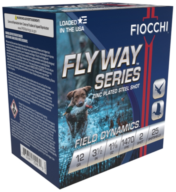 Picture of Fiocchi Shotshell 12 Ga, 3-1/2 In, No. 2, 1-3/8Oz, Max Dr, 1470 Fps, 25 Rnd Per Box 1235ST2 762344703374
