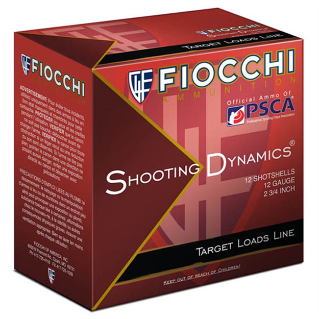 Picture of Fiocchi 12Ga 2.75" 1Oz #7.5 1250Fps 250Rd Case Lot 12SD1X75 762344856407
