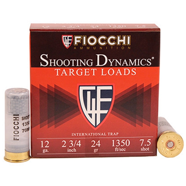 Picture of Fiocchi 12Ga 2.75 #7.5 24Gr Target 1350Fps 25/10