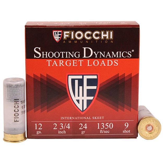 Picture of Fiocchi 12Ga 2.75 #9 24Gr Target 1350Fps 25/10