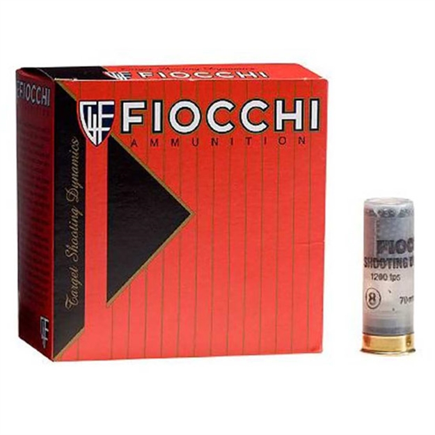 Picture of  Fiocchi 12Sd18h8 Shooting Dynamics Target 12Gauge 2.75" 1 1/8Oz 8Shot 25 Per Box/10 Case 762344705613