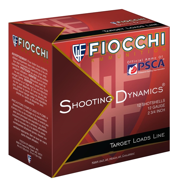 Picture of  Fiocchi 12Sd1l75 Shooting Dynamics Target 12Gauge 2.75" 1Oz 7.5Shot 25 Per Box/10 Case 762344705521