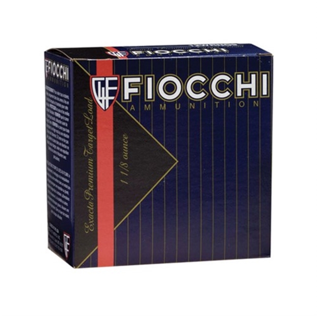 Picture of  Fiocchi 12Sscx8 Exacta Target Power Spreader 12Gauge 2.75" 1 1/8Oz 8Shot 25 Per Box/10 Case 762344702124