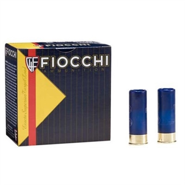 Picture of  Fiocchi 12Wrno8 Exacta Target White Rino Target 12Gauge 2.75" 1 1/8Oz 8Shot 25 Per Box/10 Case