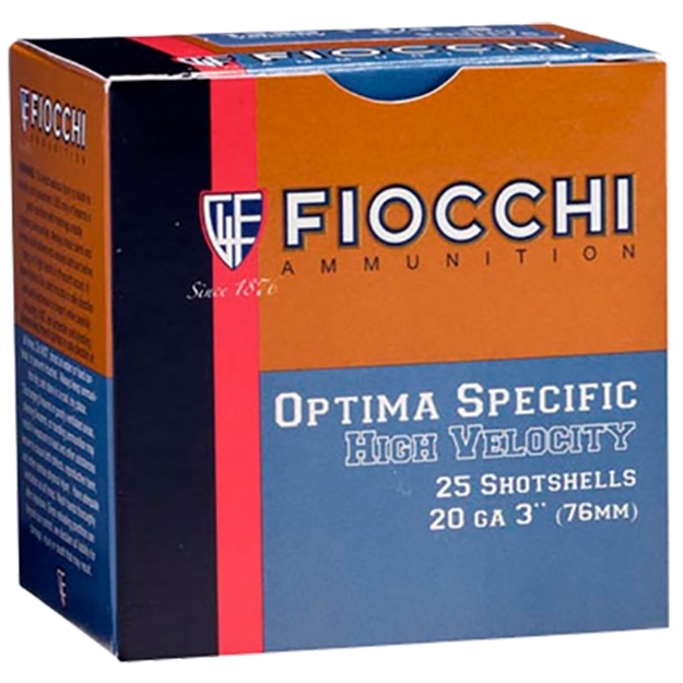 Picture of Fiocchi 203Hv75 Field Dynamics High Velocity 20Gauge 3" 1 1/4Oz 7.5Shot 25 Per Box/10 Case 762344707952