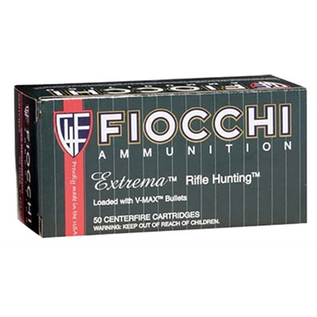 Picture of Fiocchi 222Hva Field Dynamics  222Rem 50Gr Hornady V Max 20 Per Box/10 Case 762344707365 -