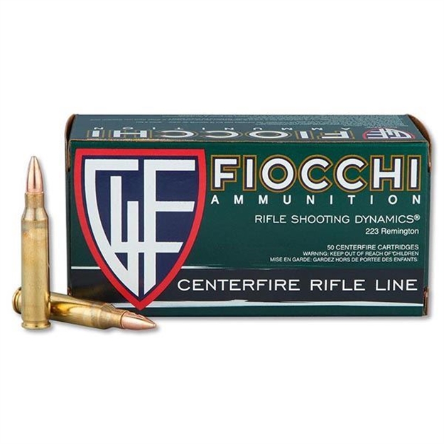 Picture of Fiocchi .223 Rem 62Gr Fmjbt  Box OF 50