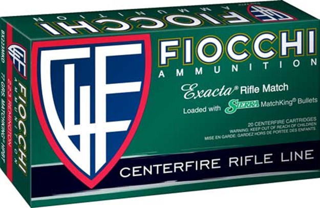 Picture of  Fiocchi 223Mkd Hyperformance Compete 223Rem 77Gr Sierra Matchking Bthp 20 Per Box/10 Case